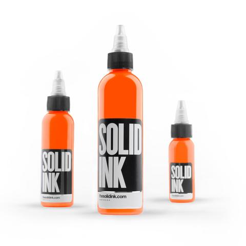Solid Ink - Orange Tattoo Ink