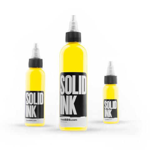 Solid Ink - Yellow Tattoo Ink