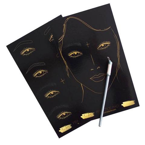 Tina Davies - Angie Microblading Practice Pad -10 Pack