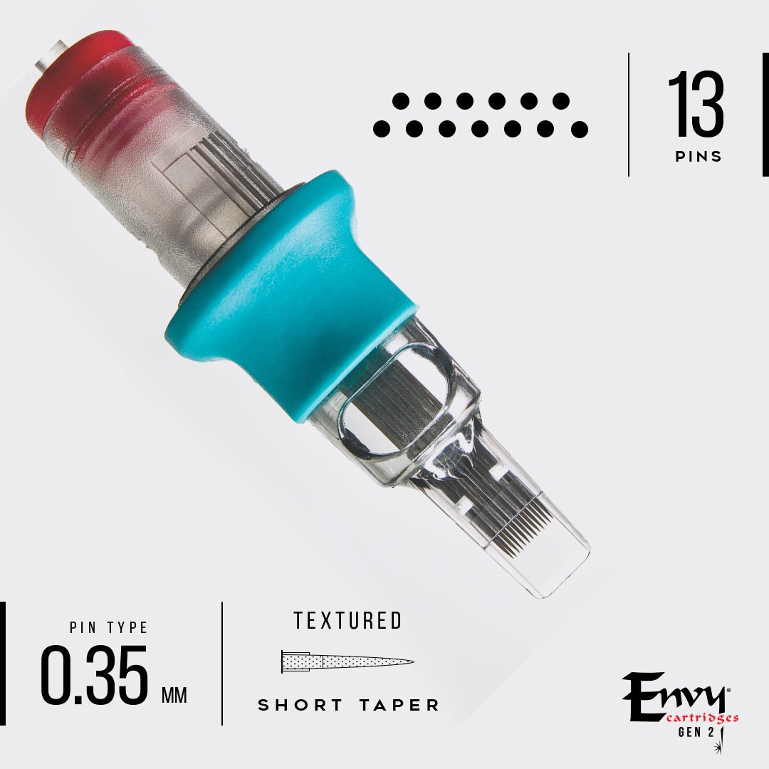 Envy Gen 2 - Traditional Magnum Tattoo Cartridges (10pk)