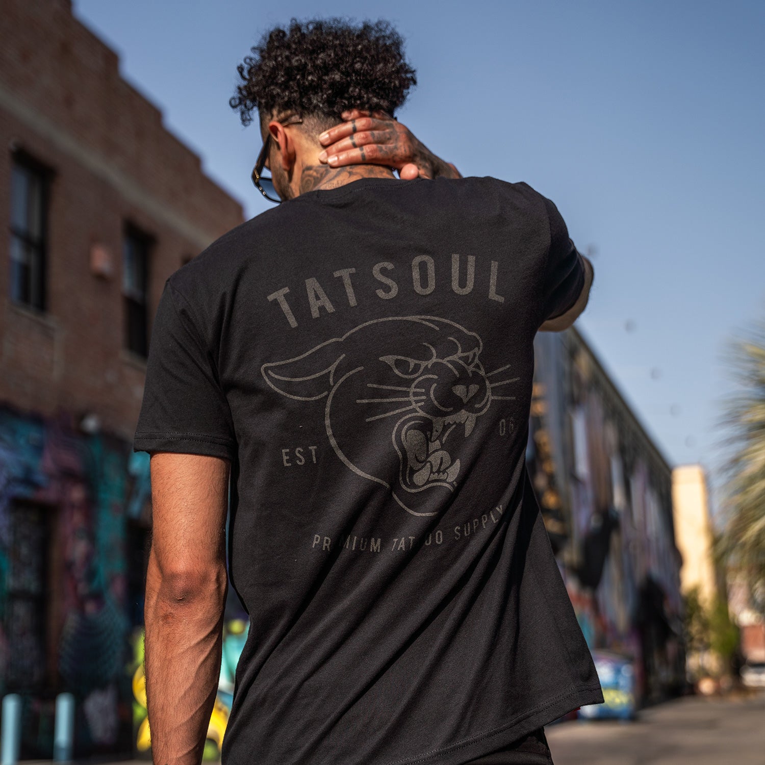 TATSoul x Jim Silva - Panther T-Shirt