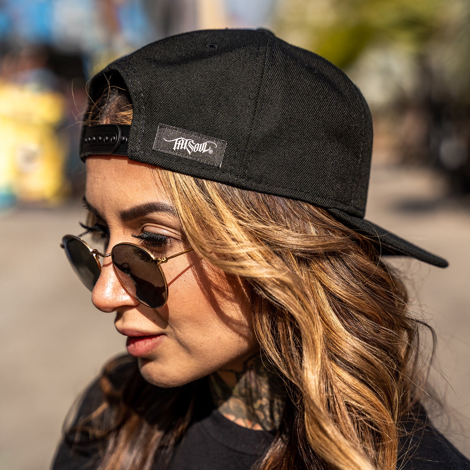 TATSoul Black Box Logo Snapback