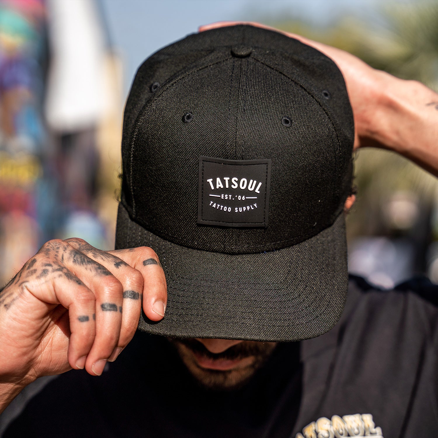 TATSoul Black Box Logo Snapback