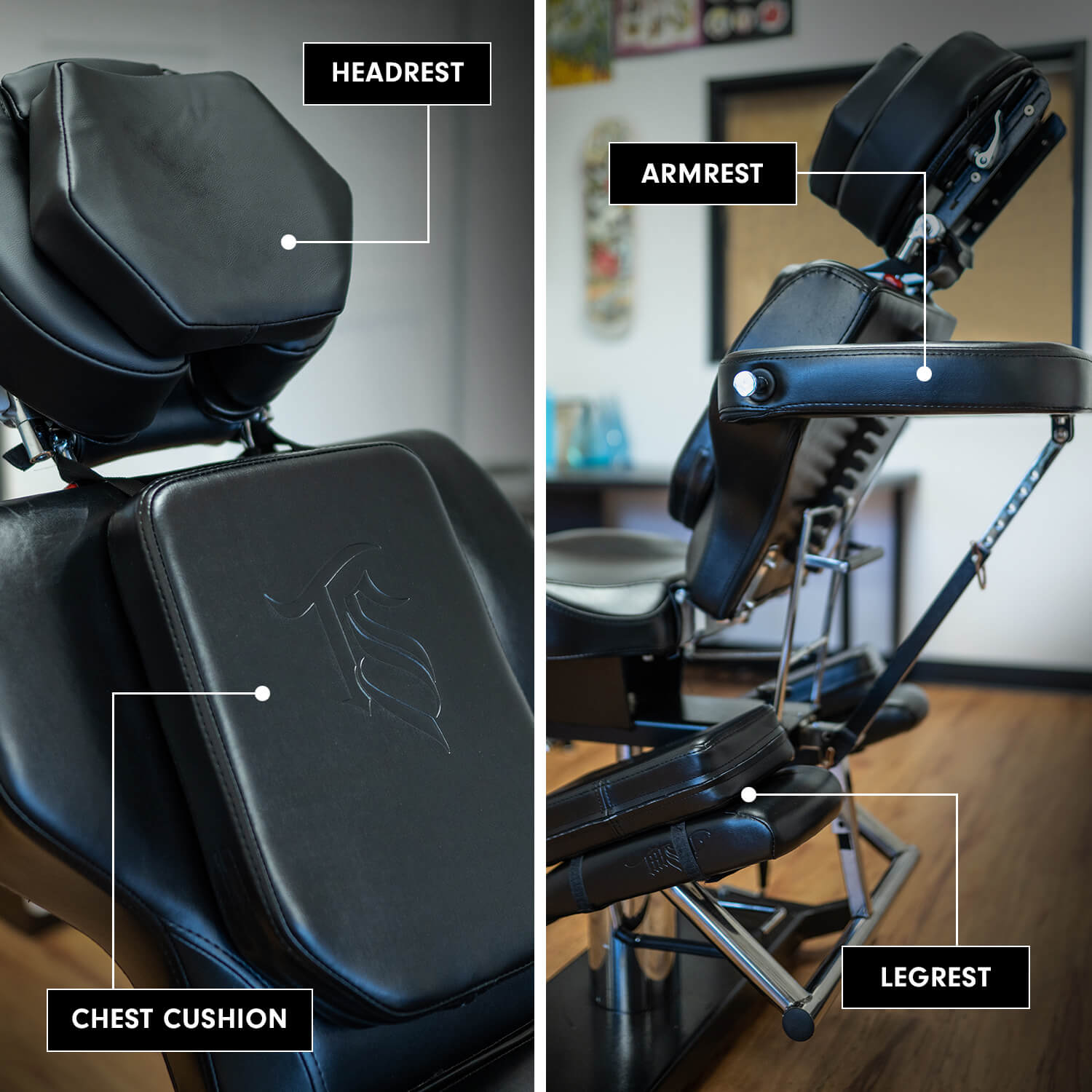 TATSoul Ergonomic Scalp Headrest Comfort Bundle