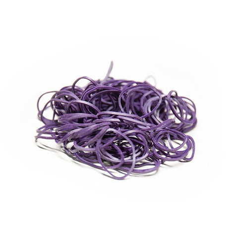 Rubber Bands #12 - Purple (1/4 lbs bag)