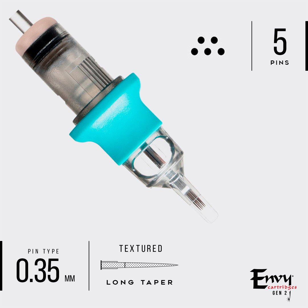 Envy Gen 2 Textured Cartridges Magnum (20 Pack)