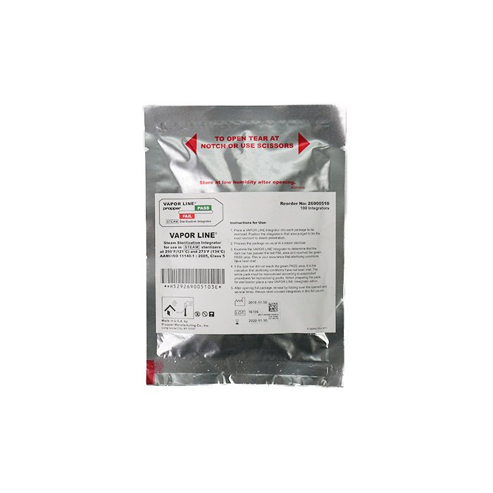 Sterilization Vapor Line Integrators- 100pk 