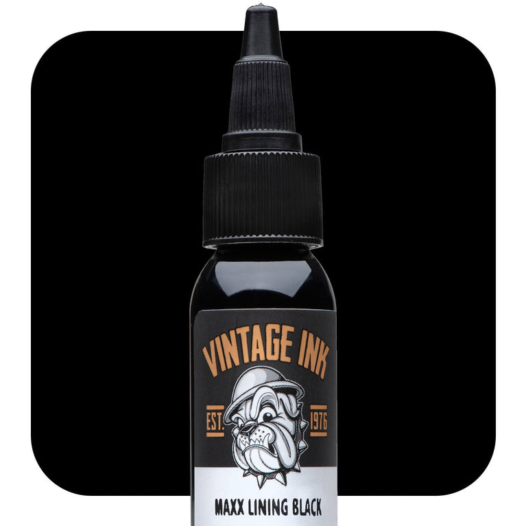 Eternal Vintage Ink Maxx Black Classic Lining Tattoo Ink 
