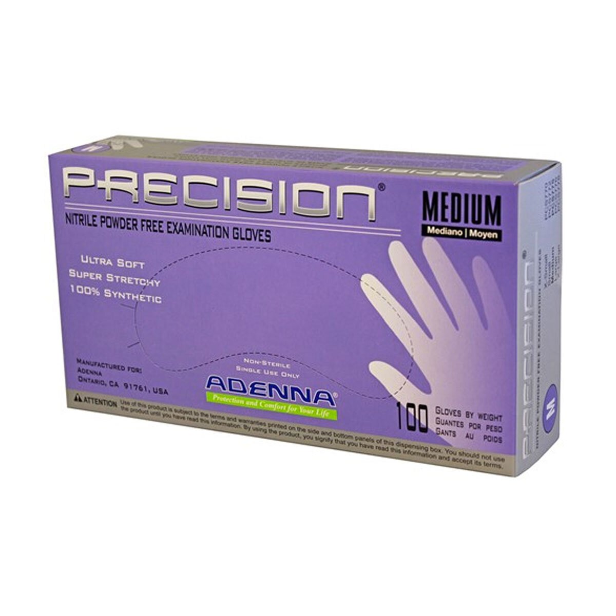 Adenna Precision Nitrile Powder-Free Gloves