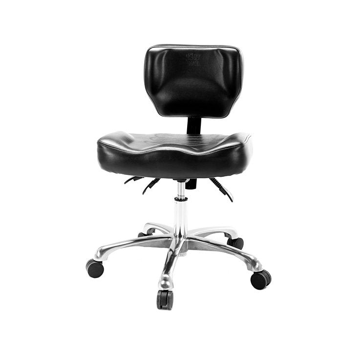 The 270 Tattoo Artist Chair has multiple adjustment points to provide artists complete comfort
