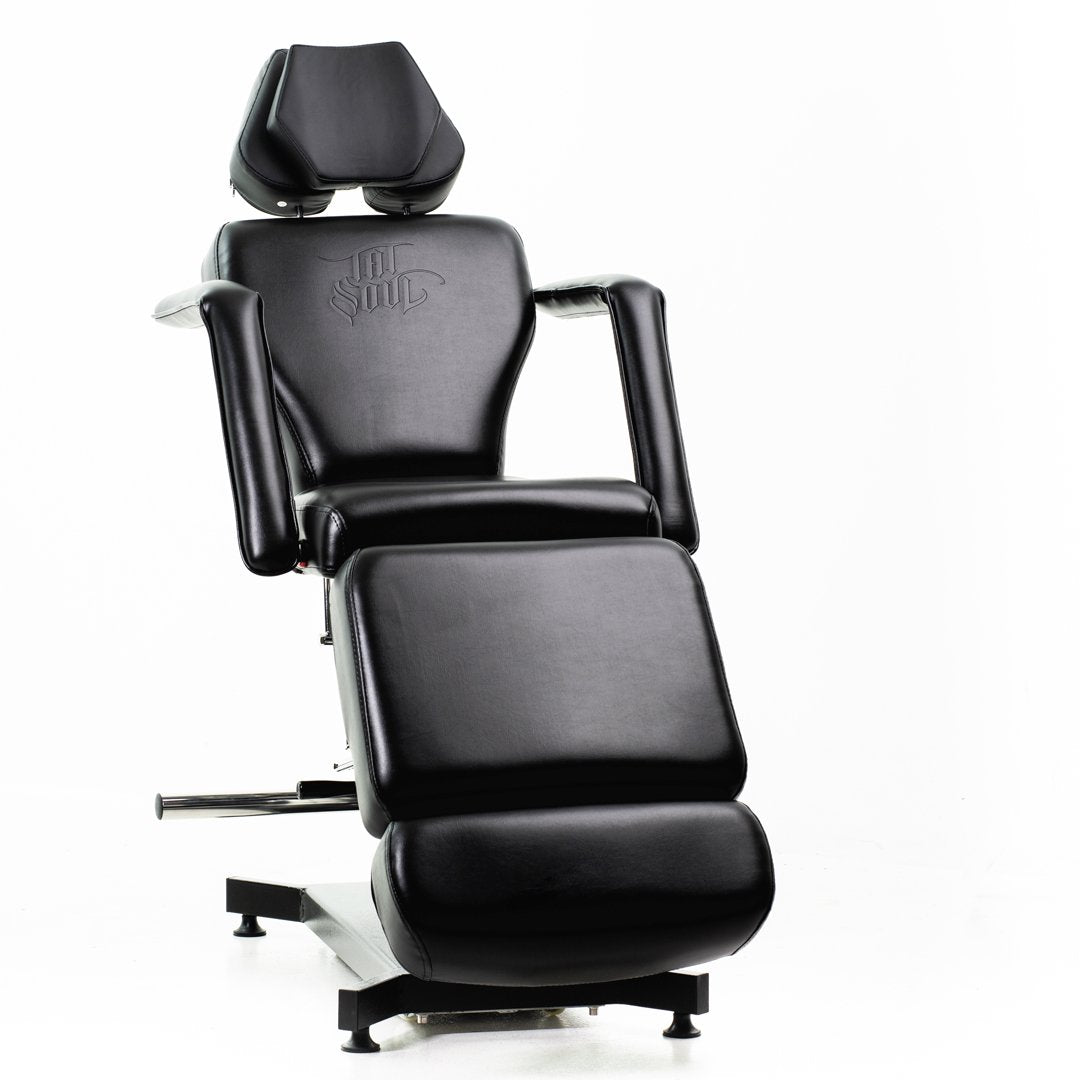 TATSoul 300 Slim Tattoo Client chair for small tattoo shops.