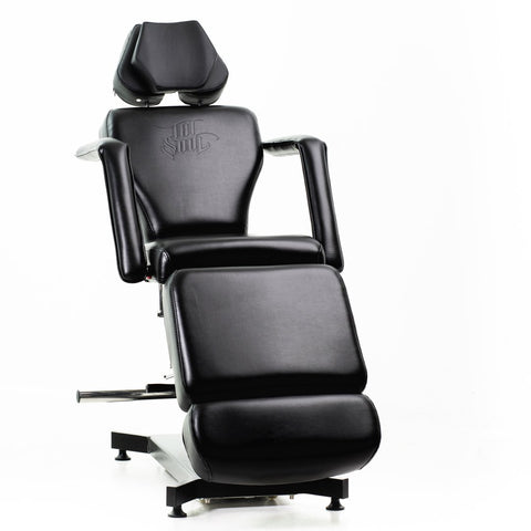 TATSoul 300 Slim Tattoo Client chair for small tattoo shops.
