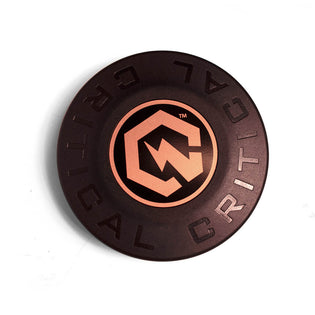 A black Critical Wireless Tattoo Power Footpedal (CXP19)
