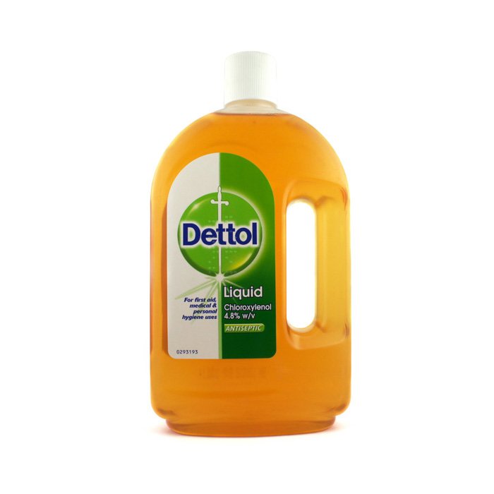 Dettol Liquid to Cleanse Skin Topically for Tattooing
