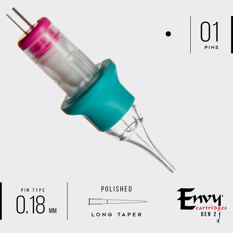 Envy Gen 2 - Pico PMU Round Liner Cartridges (10 Pack)