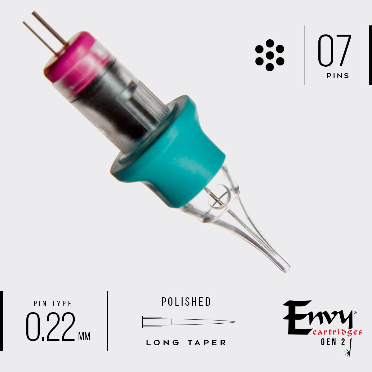 Envy Gen 2 - Pico PMU Round Shader Cartridges (20 Pack)