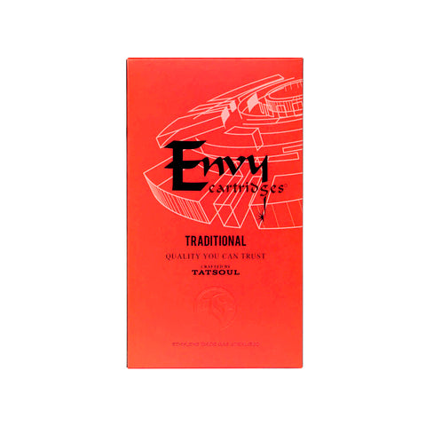 Envy Traditional Round Liner Tattoo Cartridges sold at TATSoul