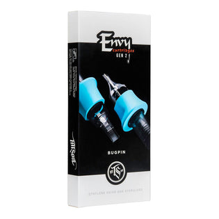 Envy Gen 2 - Bugpin Round Shader Tattoo Cartridges (20 Pack)