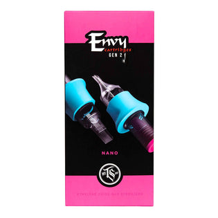 Envy Gen 2 - Round Liner Nano Tattoo Cartridges (20 Pack)