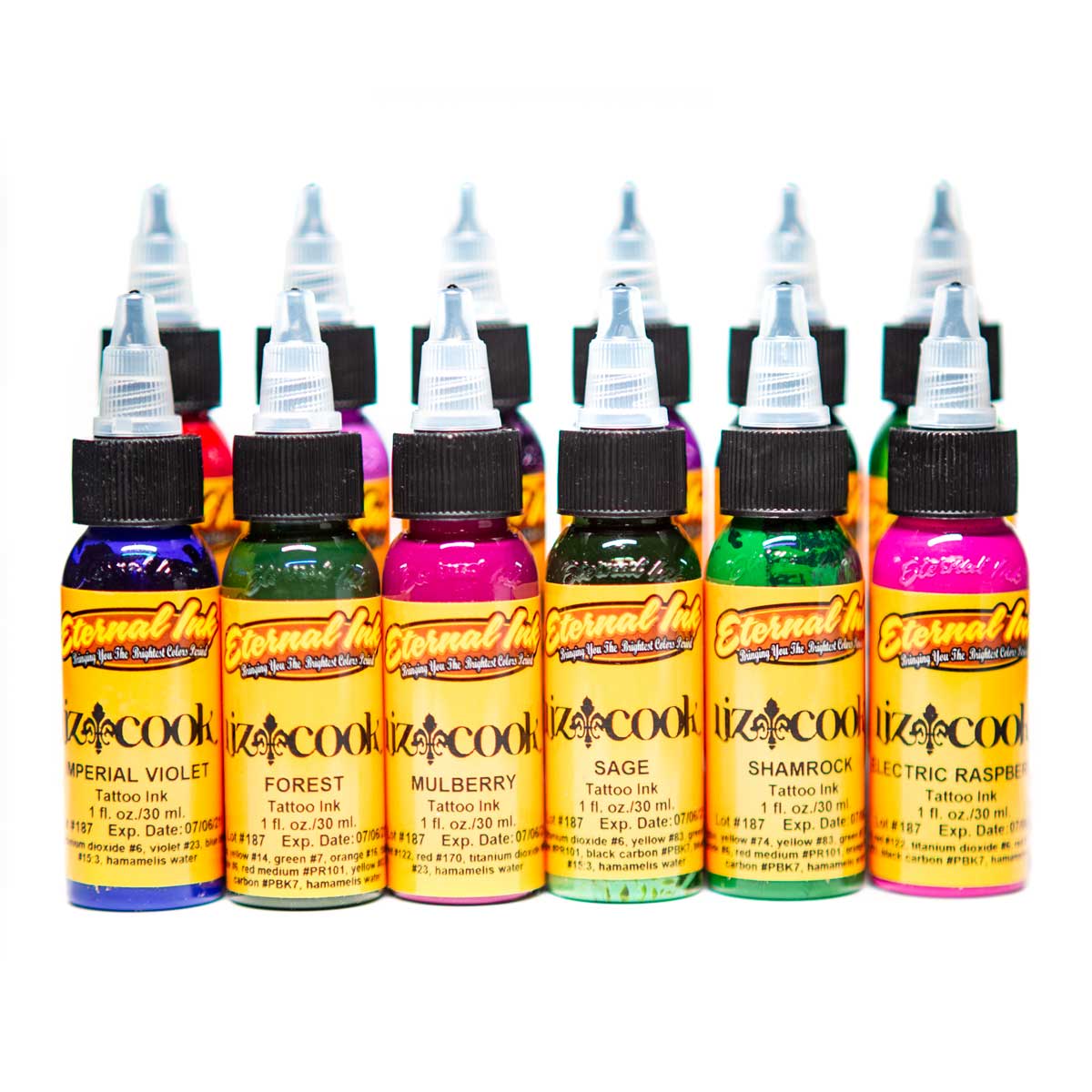 Liz Cook Tattoo Ink Series Eternal Ink Set 