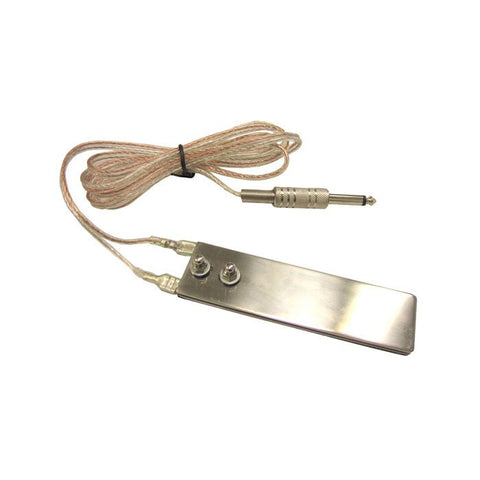Flat Stainless Foot Switch. This and other tattoo power supplies are available at TATSoul.
