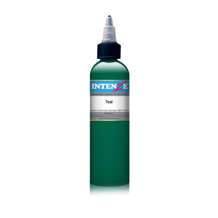 Intenze Ink Teal Tattoo Ink - 4oz