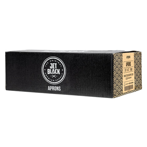 Jet Black - Disposable Aprons - 36" x 43" (50ct.)