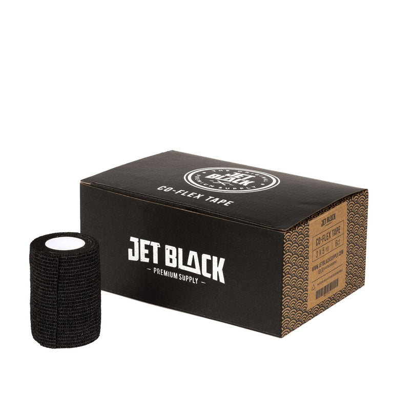 Jet Black Supply CoFlex Tape 3x5yd (Pack of 6)