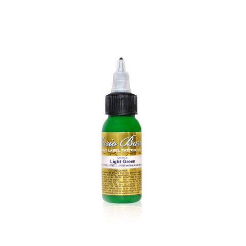  Intenze Ink Light Green Tattoo Ink from the Mario Barth Series