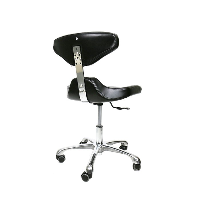 Mako Lite Tattoo Artist Chair back view, available at TATSoul.