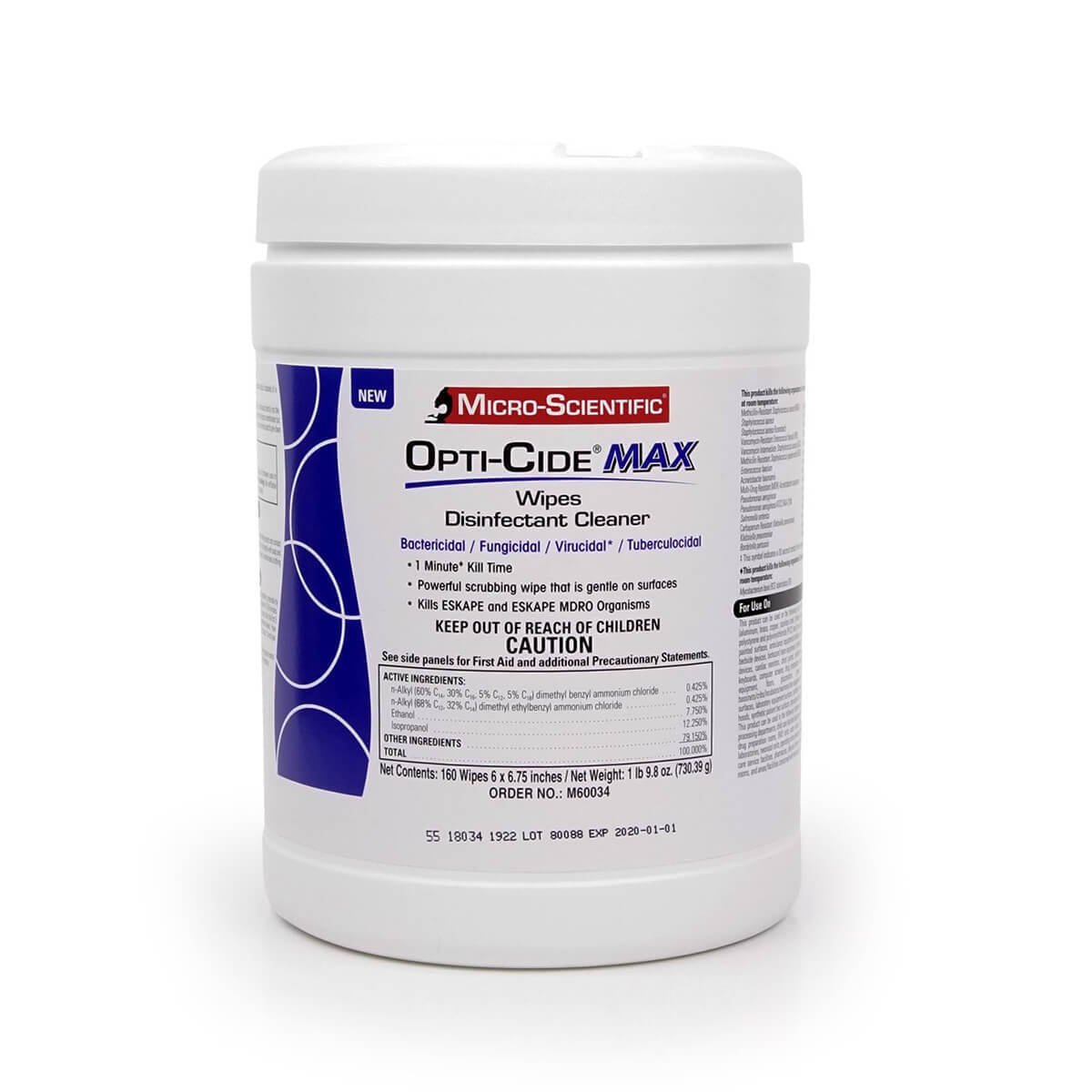 Opti-Cide Max Disinfectant Surface Wipes