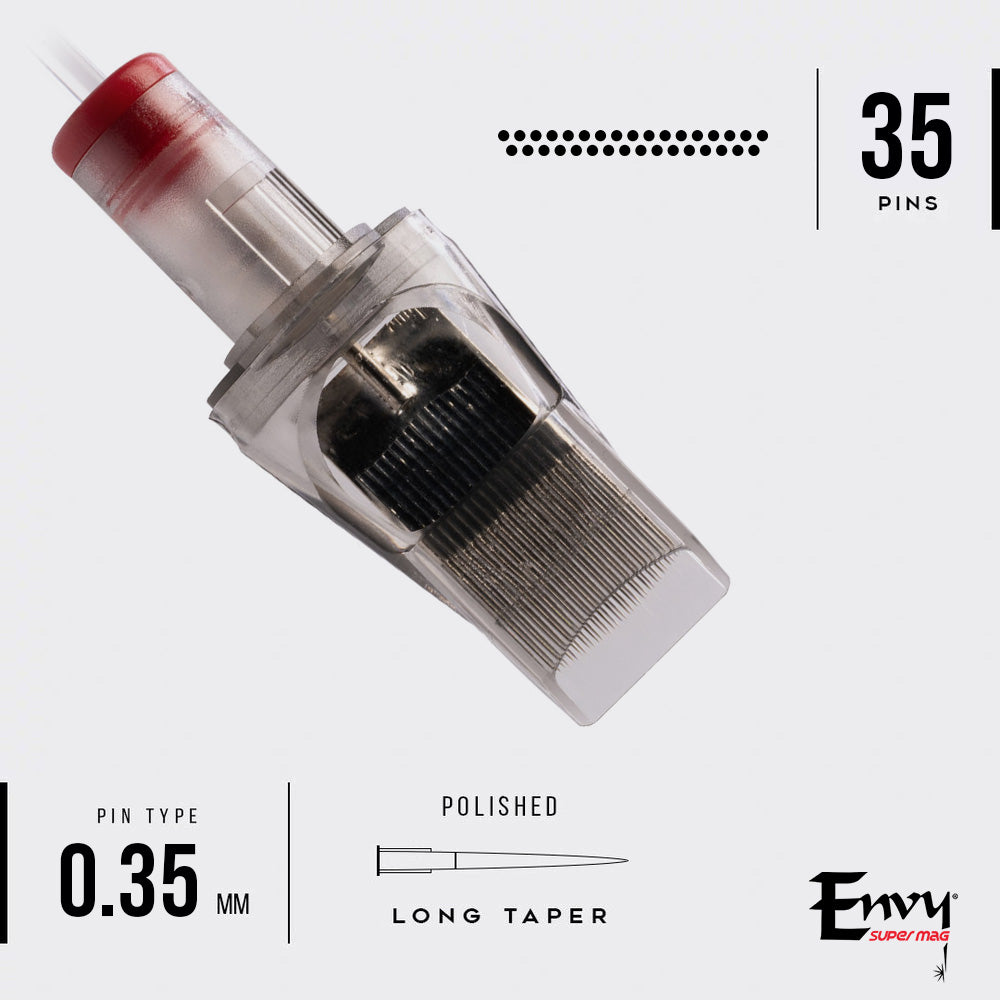 Envy Cartridge Super Magnum - Curved Magnum - 10 Pack