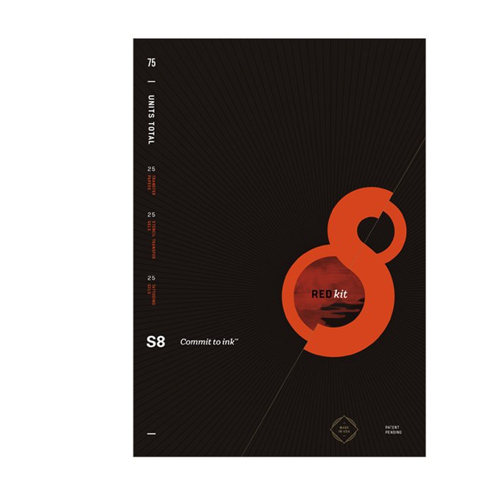 S8 RED - Tattoo Stencil Transfer System Kits