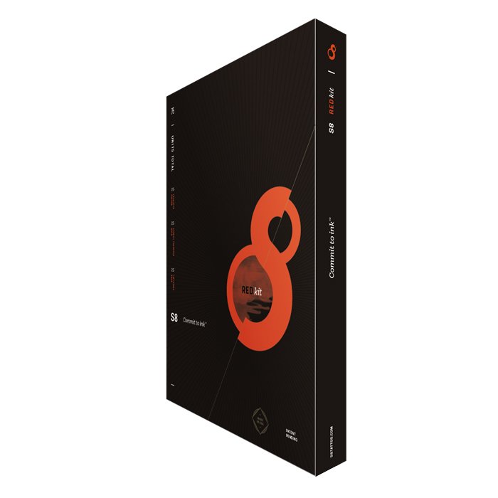 S8 RED - Tattoo Stencil Transfer System Kits