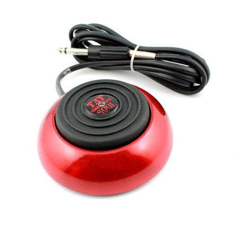 Red TATSoul Gen 2 Premium Foot Switch for tattoo machines