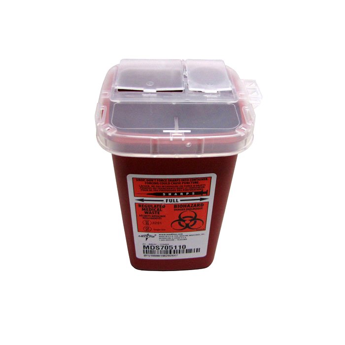 Medline Sharps Container 1 Quart
