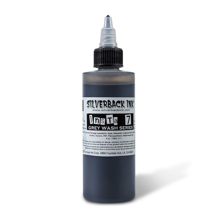 Silverback Tattoo Ink Insta10shade Grey Wash Series ig7