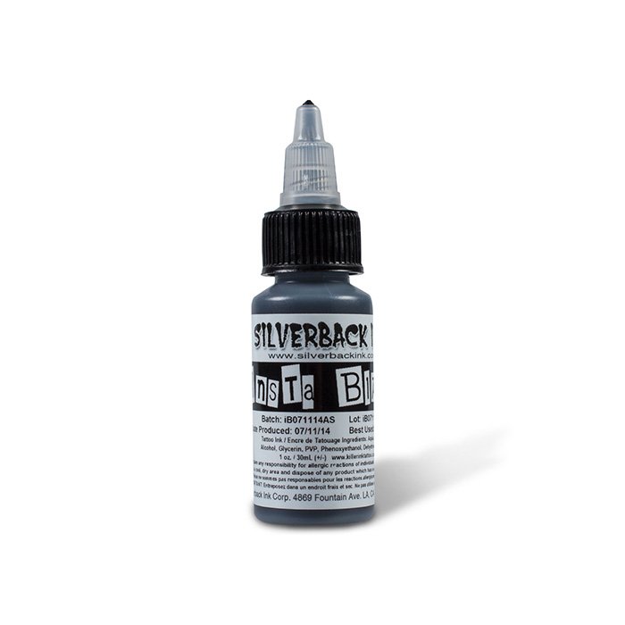 Instablack Silverback Ink for Tattoos