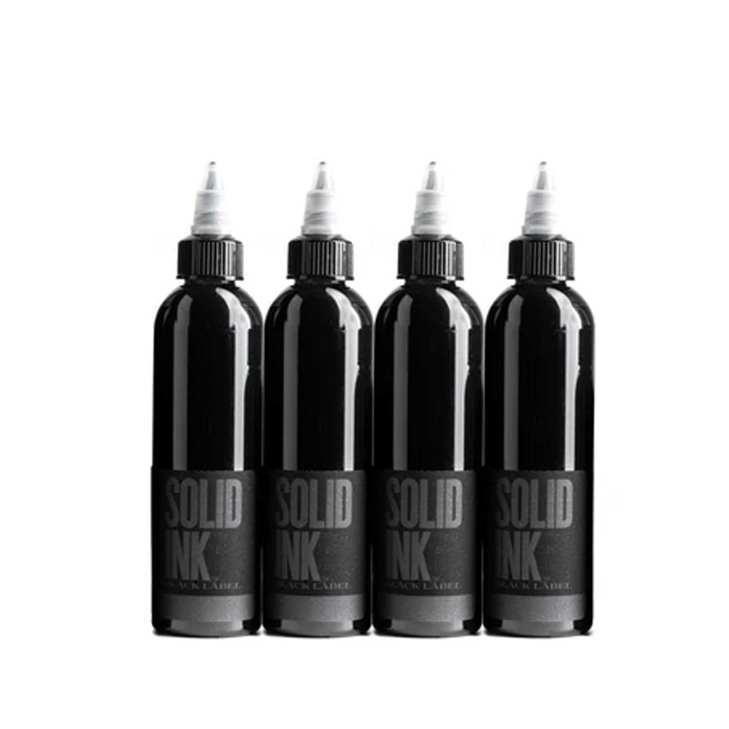 Solid Ink - Pre-Packaged Black Label - Grey Wash Set (4ct.)