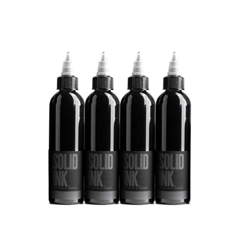 Solid Ink - Pre-Packaged Black Label - Grey Wash Set (4ct.)