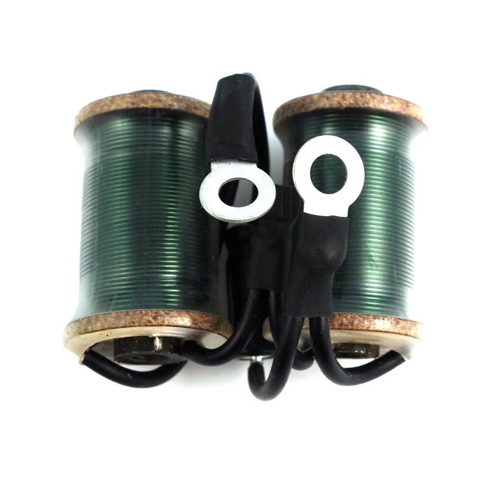 Green 1.25" 32mm 8 wrap coil clear heatshrink for tattoo machines