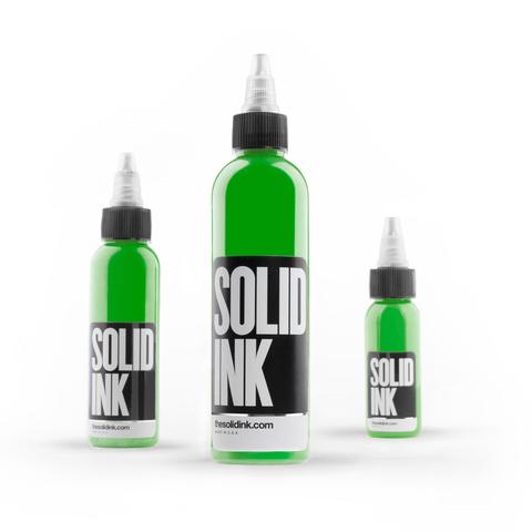 Solid Ink - Medium Green Tattoo Ink