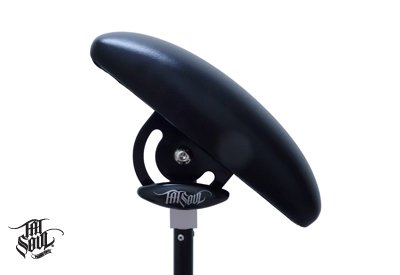 Black TATSoul Travel Tattoo Armrest angled down, available now.