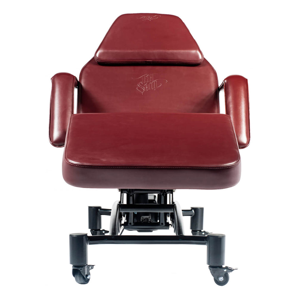Salon SPA Chair Massage Bed Tattoo Chair Facial 360 Degree Rotating Beauty  Pink  eBay